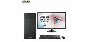 华硕（ASUS） D640MB 21.5英寸商用台式电脑 黑色 I3-8100/4GB/500GB/集成显卡 